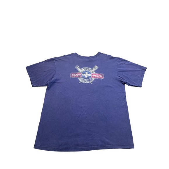 Speedo Other - Vintage Speedo Mens Short Sleeve T-Shirt Navy Blue cotton Single Stitch Size L